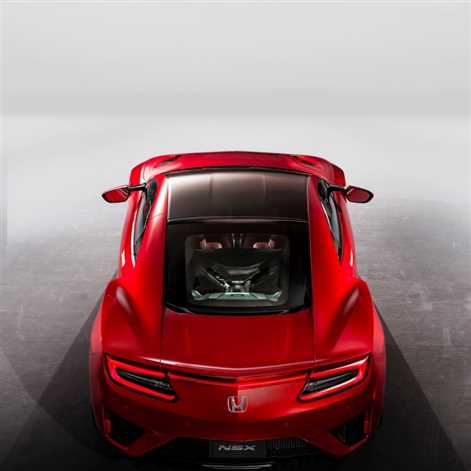 Honda NSX odtwarza geoglif "Koliber"